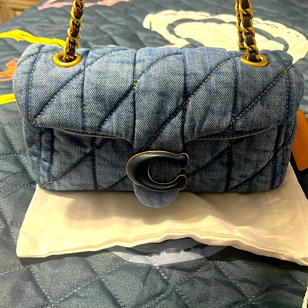 Coach Denim Tabby 20